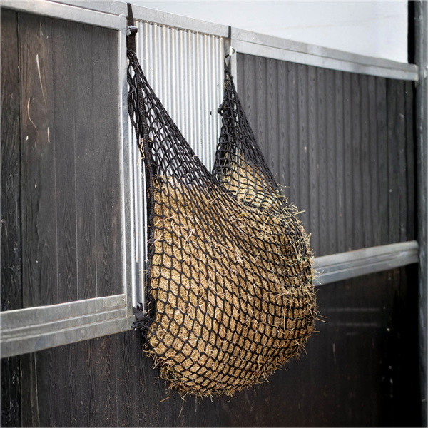 2026 Harrys Horse Hay Net Slow Feeder Deluxe 36000710 - Black